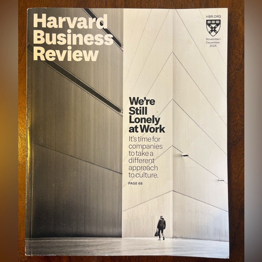 $6 📕 Harvard Business Review Magazine